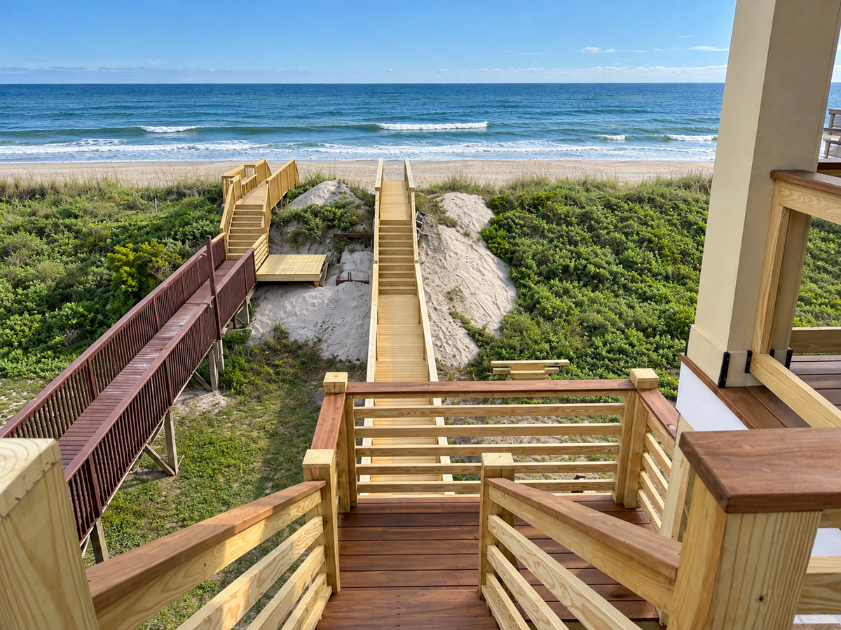 Beachfront Deck & Boardwalk Rebuild